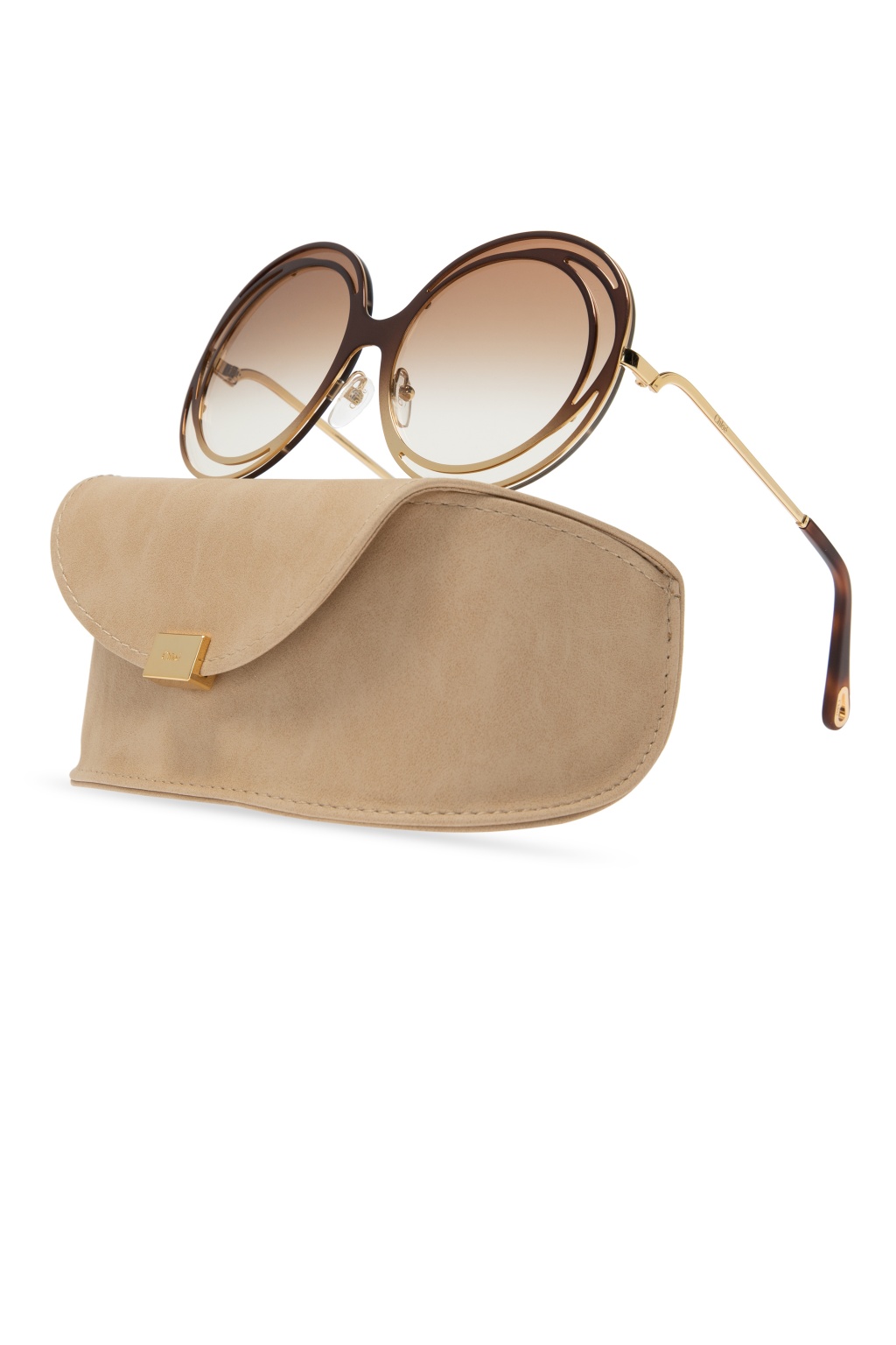 Chloe clearance halo sunglasses